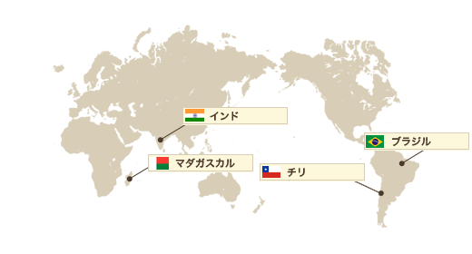 シトリンの原産国