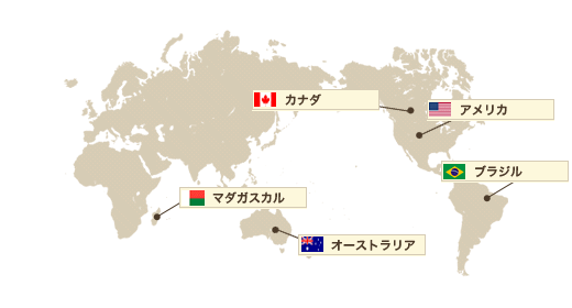 水晶の原産国