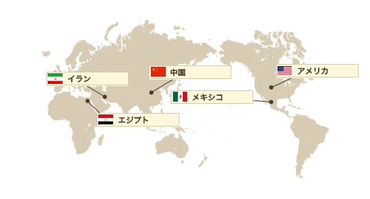 ターコイズの原産国