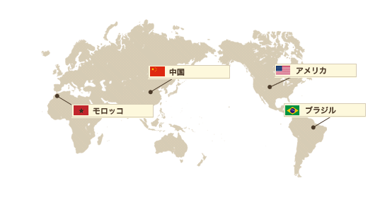 ヘマタイトの原産国